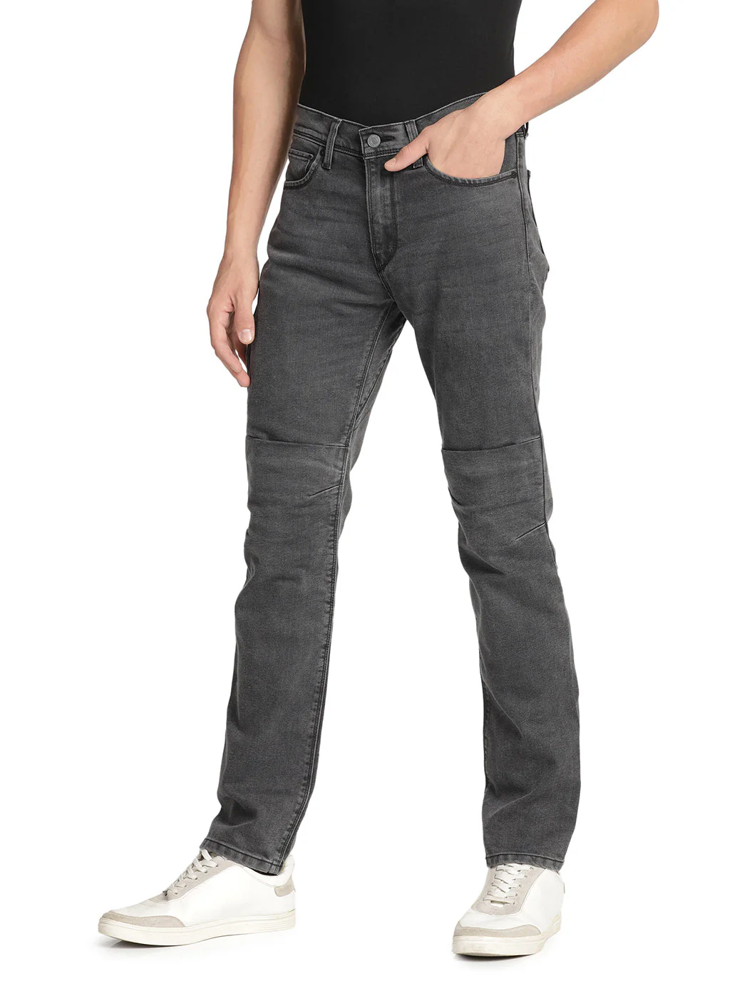 Men's 511 Black Slim Fit Mid Rise Jeans - Image 3