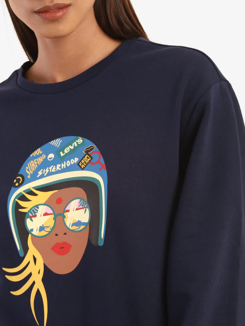 Graphic Sweatshirt From The Levi's Motorcycle Collection - Image 4