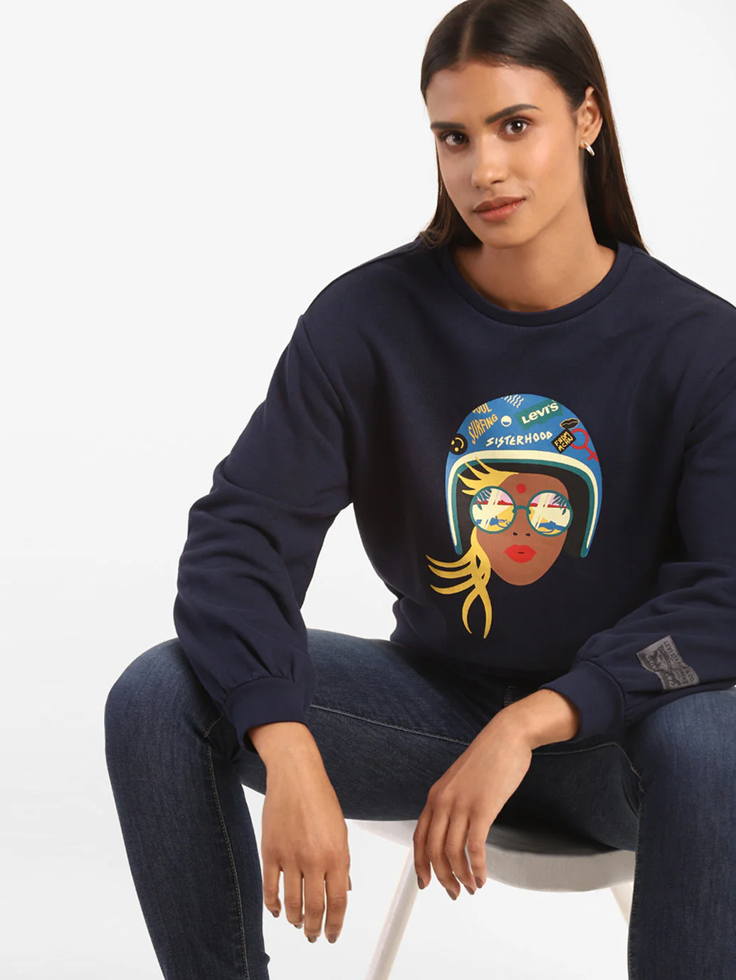Graphic Sweatshirt From The Levi's Motorcycle Collection - Image 6