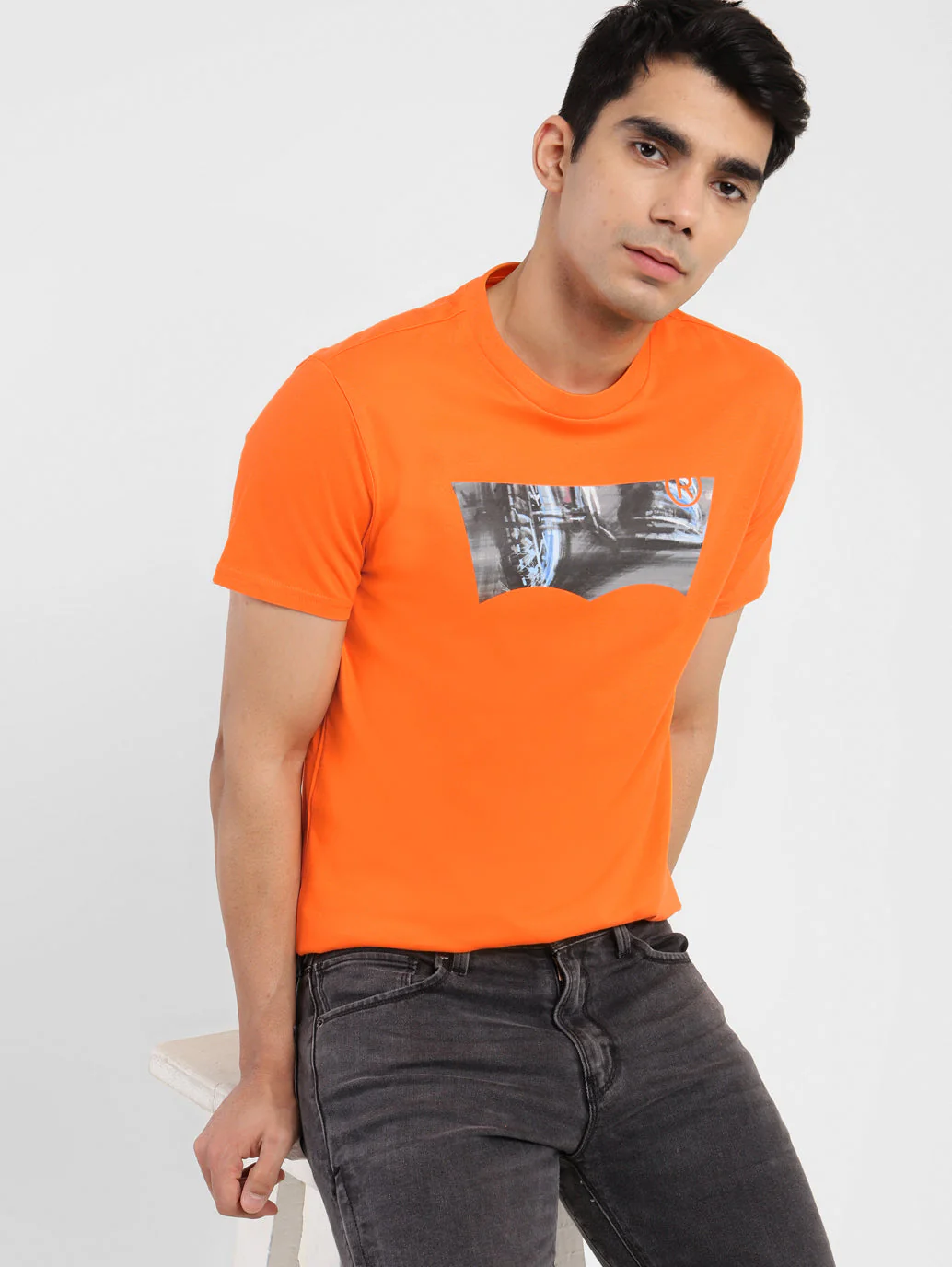 Graphic T-shirt from Levi's Motorcycle Collection - Image 6