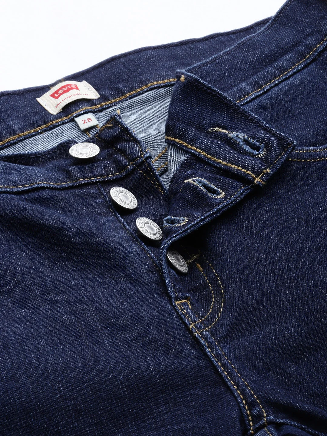 Women's Indigo Skinny Fit High Rise Jeans - Image 5