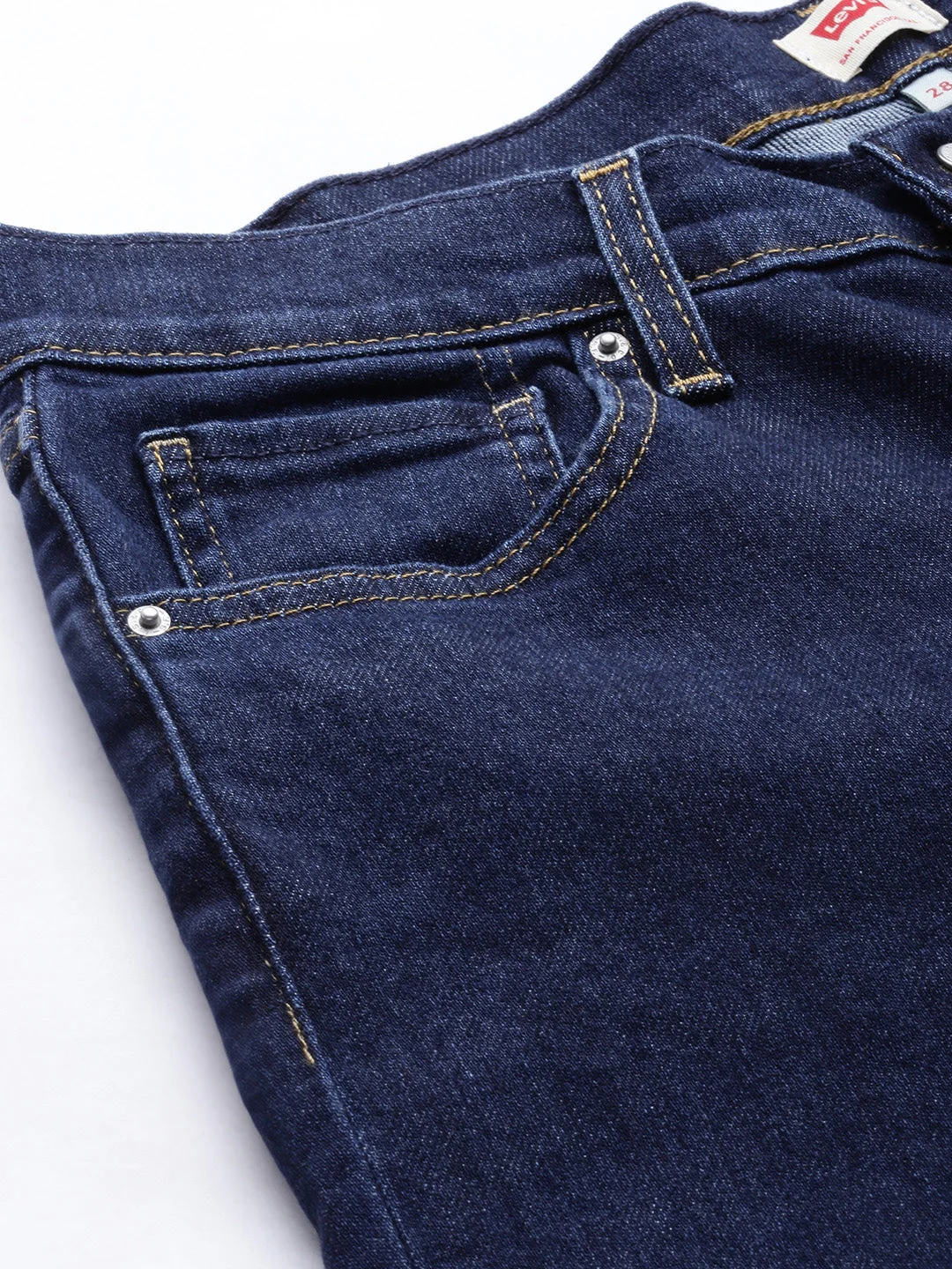 Women's Indigo Skinny Fit High Rise Jeans - Image 6