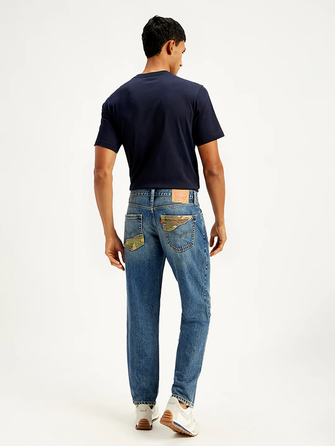 Men's 550'92 Blue Loose Fit Mid Rise Jeans - Image 2