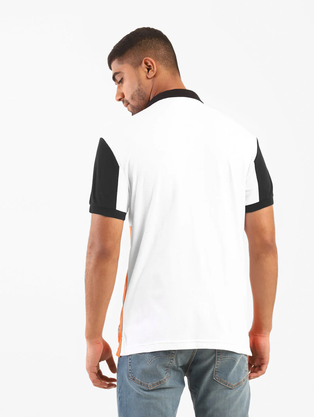 Men's Colorblock Polo T-shirt - Image 2