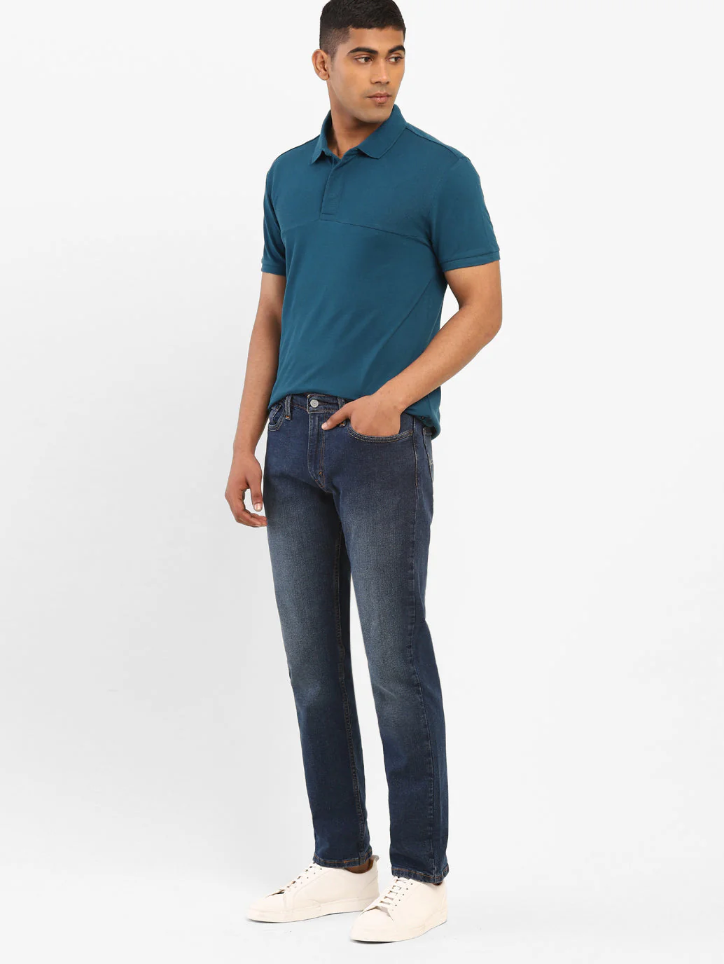 Men's Solid Polo T-shirt - Image 6