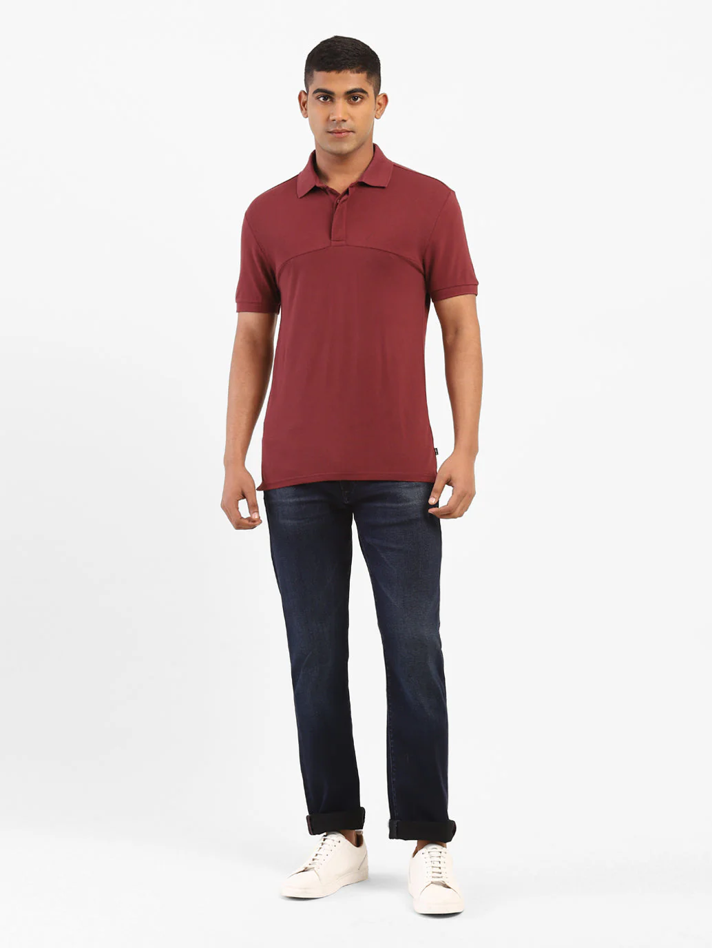 Men's Solid Polo T-shirt - Image 5