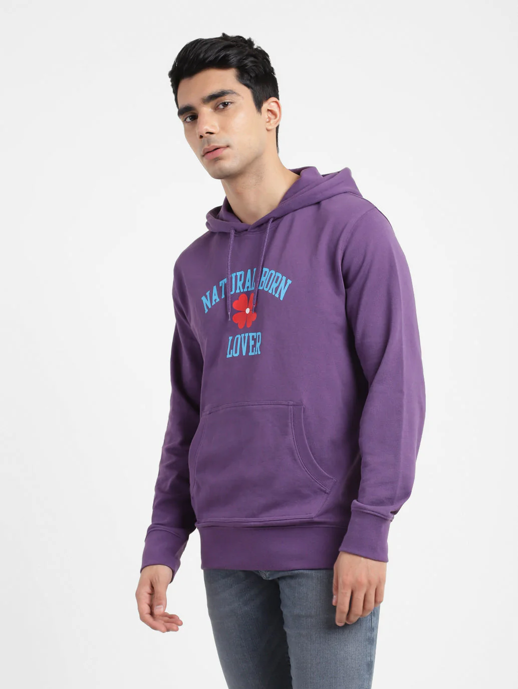 Men's Printed Hooded Sweatshirt - Image 4