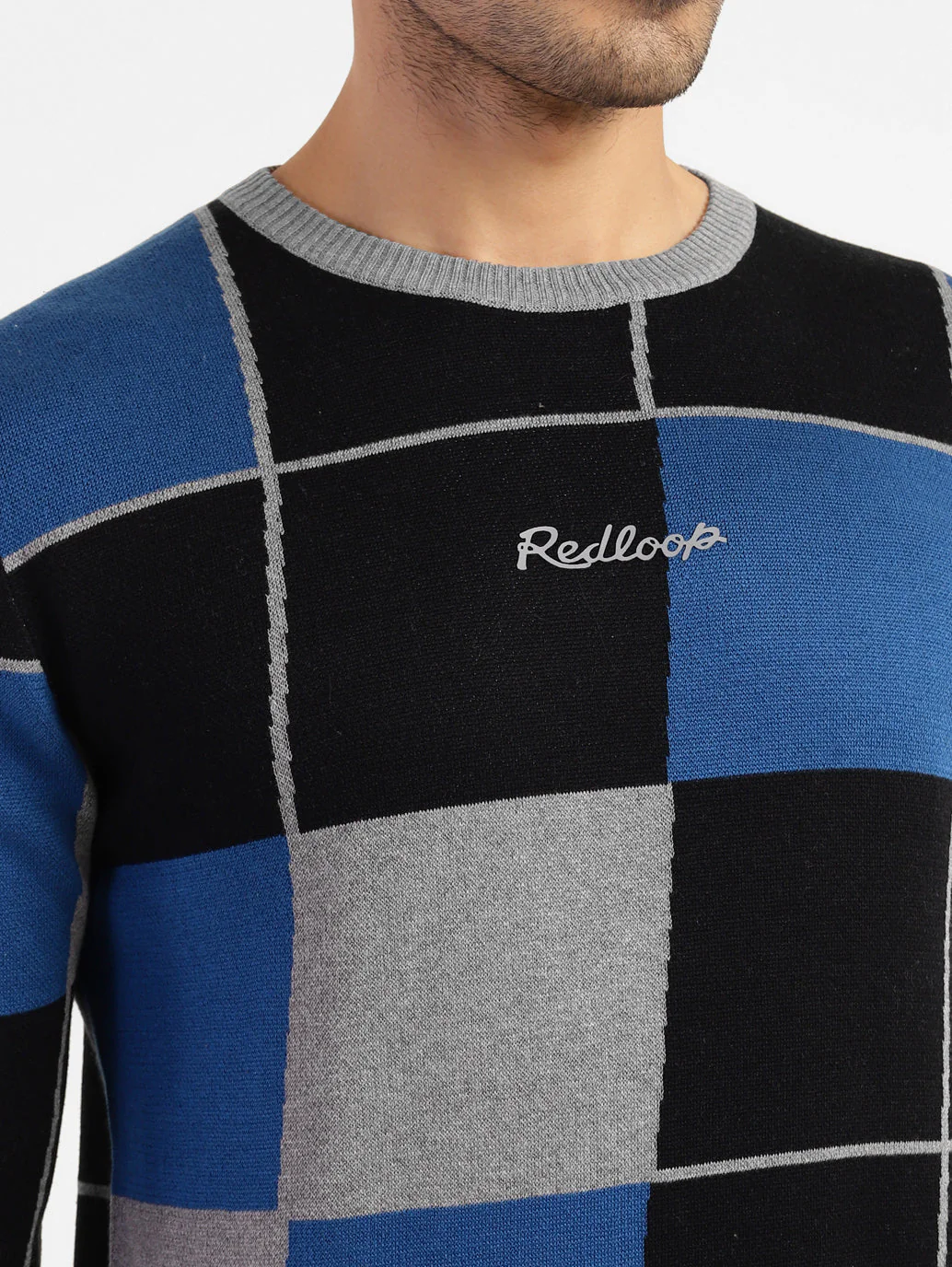 Men's Colorblock Crew Neck Sweater - Image 5