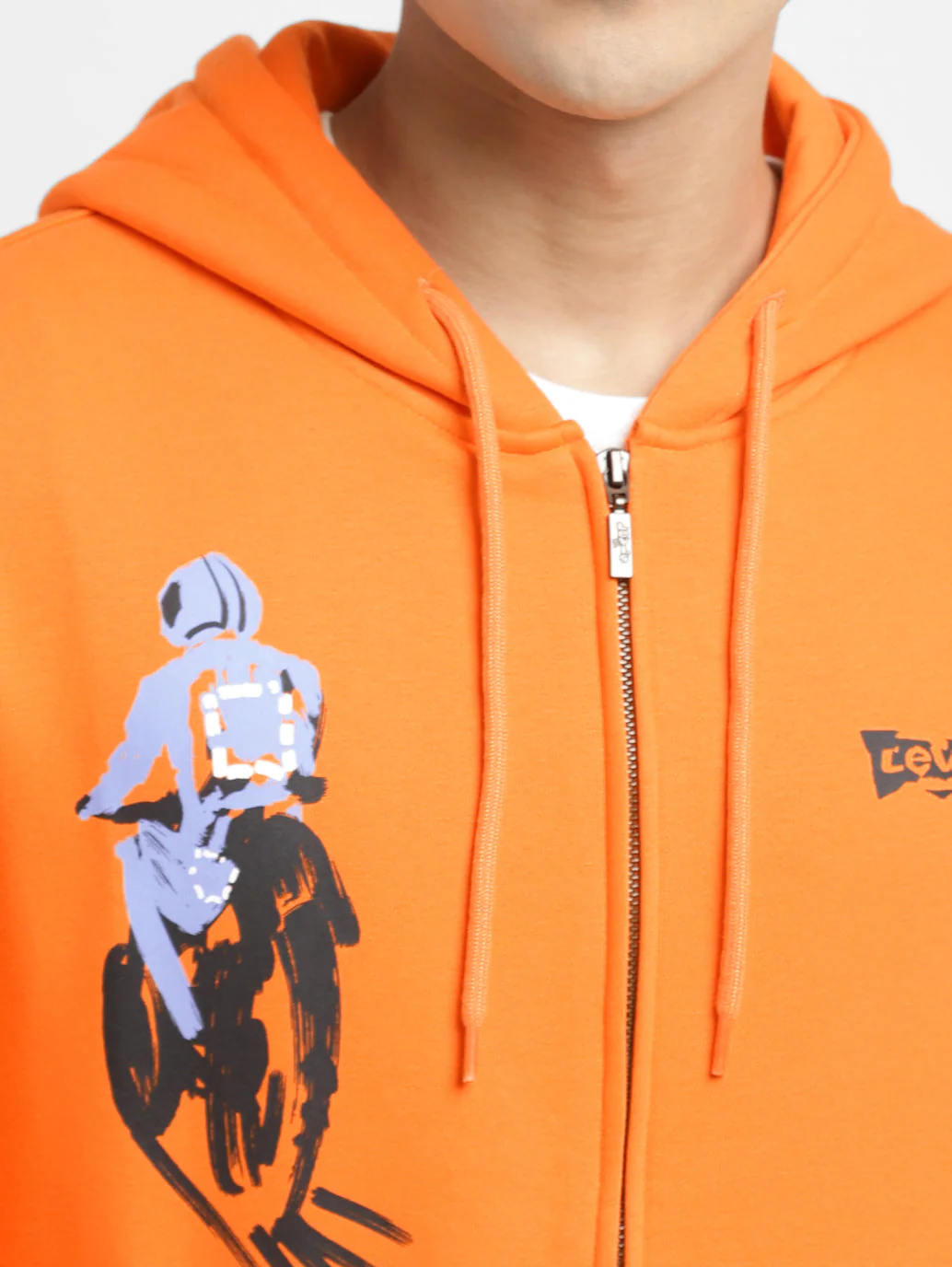 Men's Graphic Print Hooded Sweatshirt - Image 6