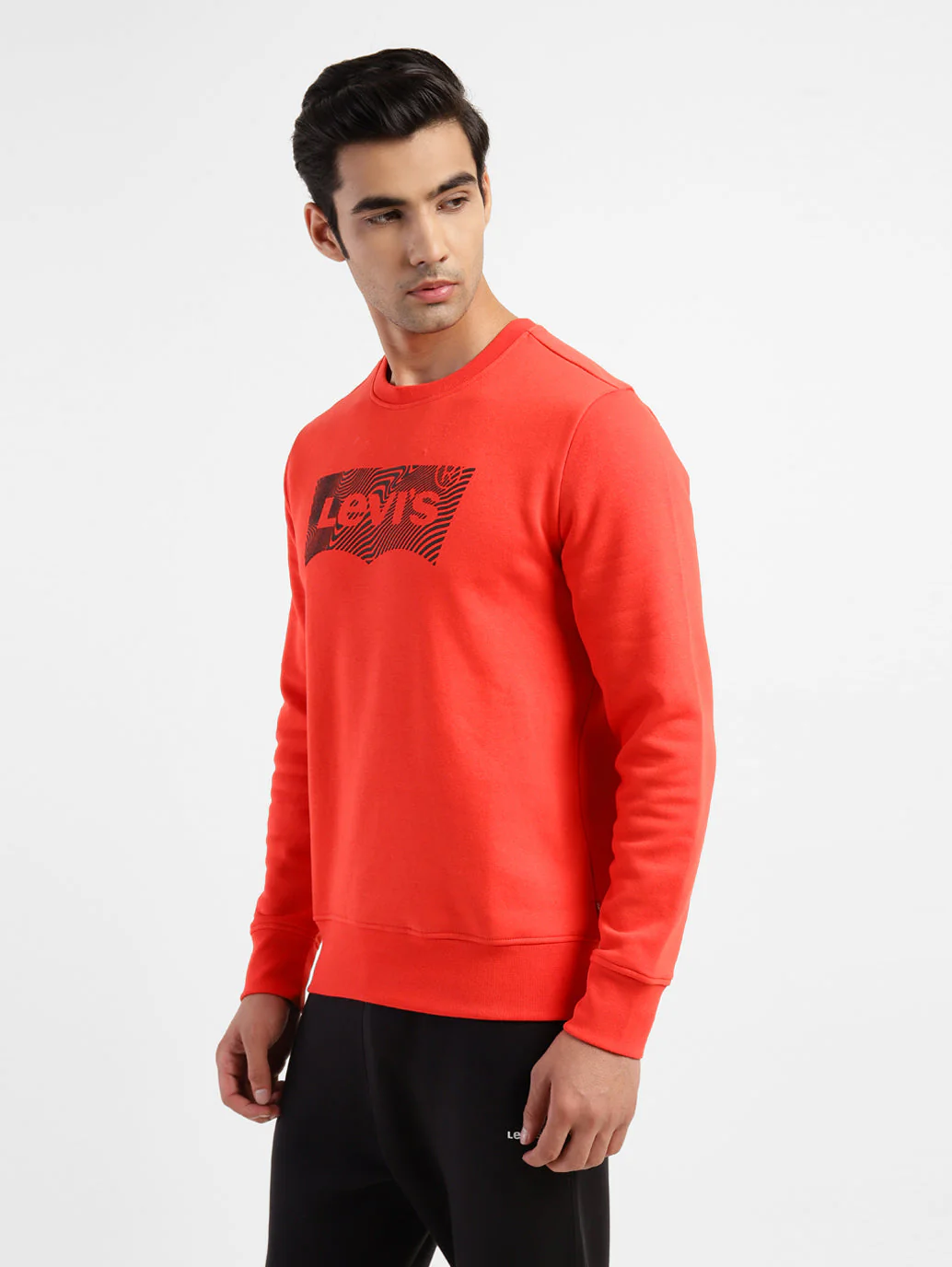 Men's Brand Logo Crew Neck Sweatshirt - Image 6