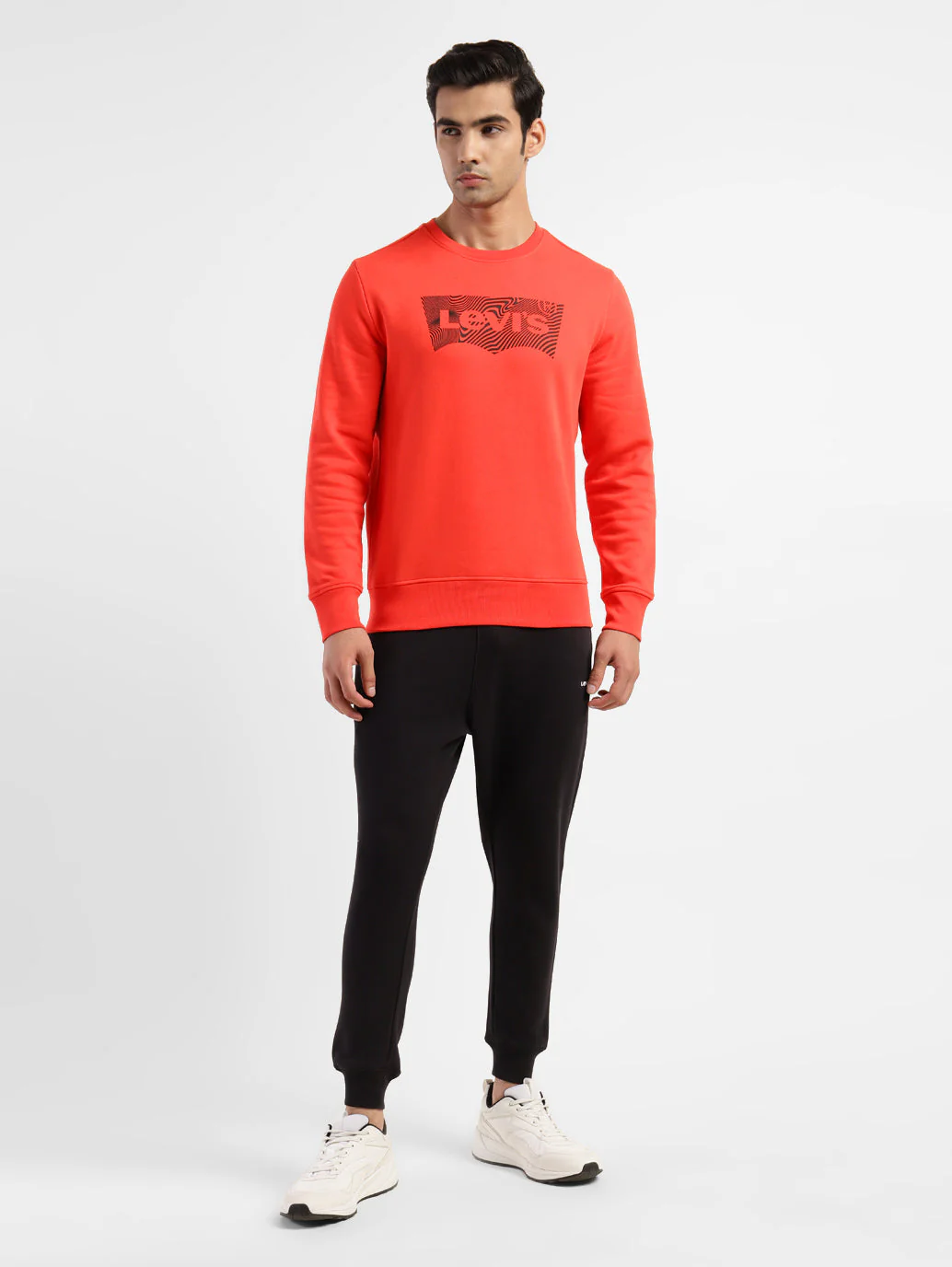Men's Brand Logo Crew Neck Sweatshirt - Image 9