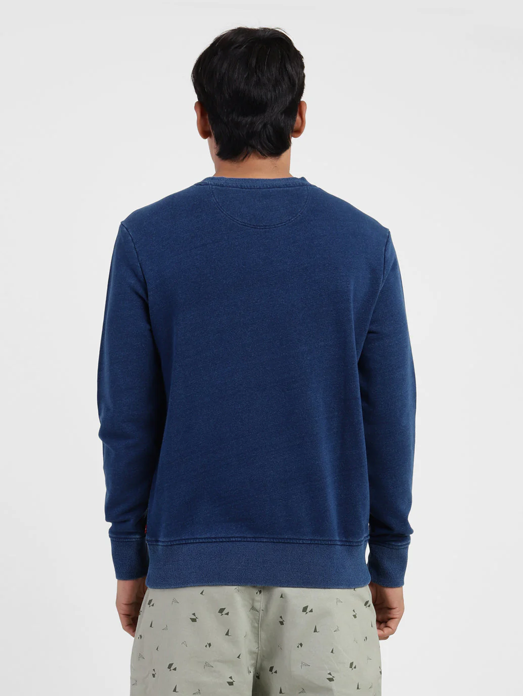 Men's Brand Logo Crew Neck Sweatshirt - Image 2