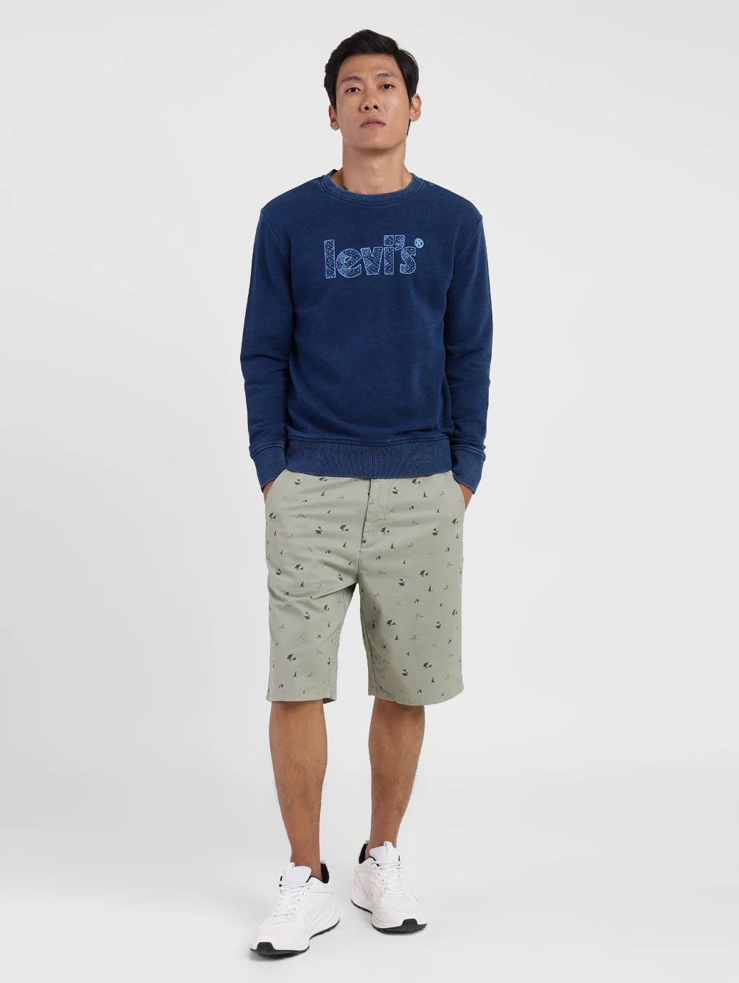 Men's Brand Logo Crew Neck Sweatshirt - Image 5