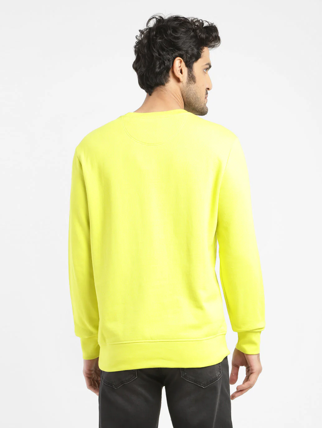 Men's Graphic Print Crew Neck Sweatshirt - Image 3
