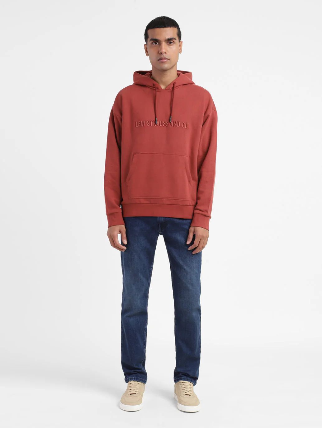 Men's Solid Hooded Sweatshirt - Image 6
