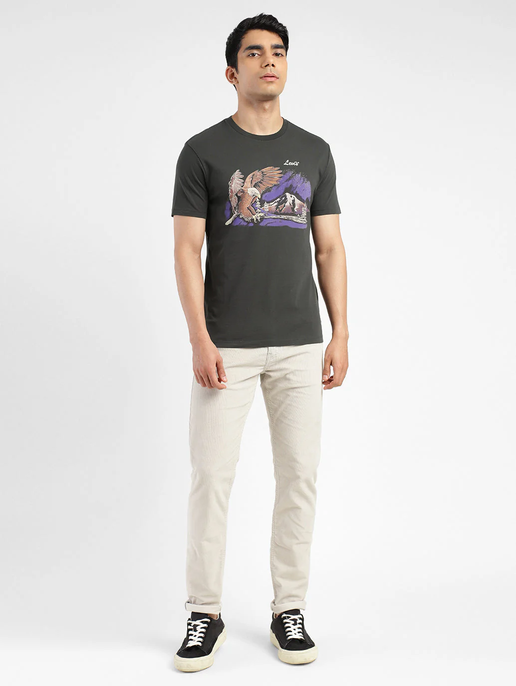 Men's Graphic Crew Neck T-shirt - Image 6