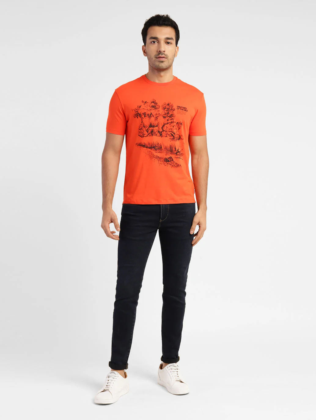 Men's Graphic Slim Fit T-shirt - Image 6
