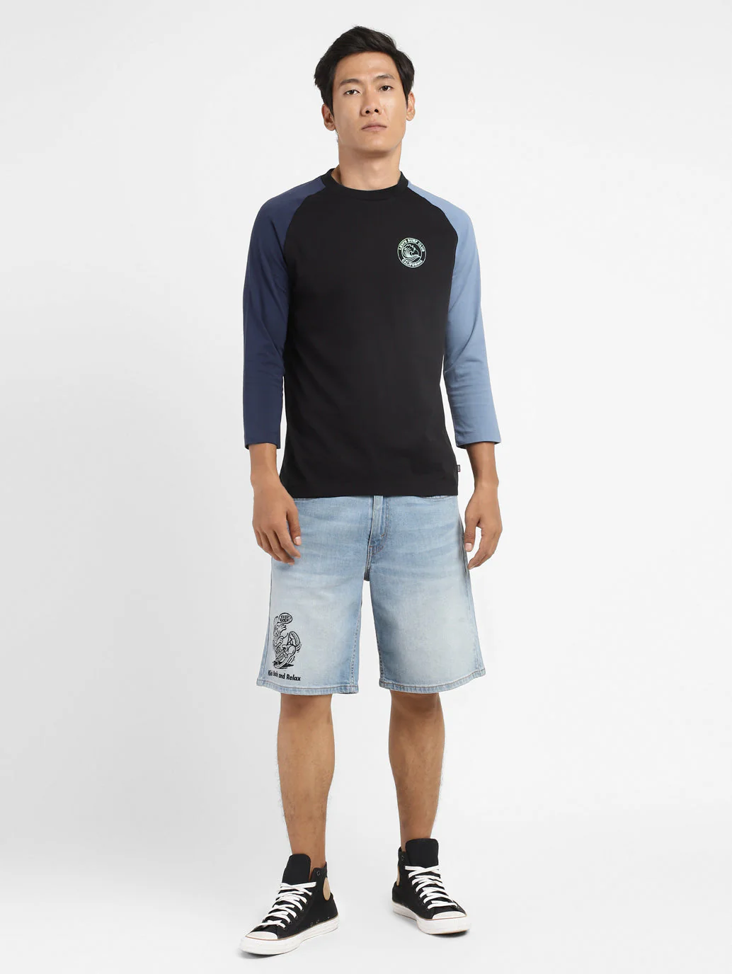 Men's Colorblock Regular Fit T-shirt - Image 6