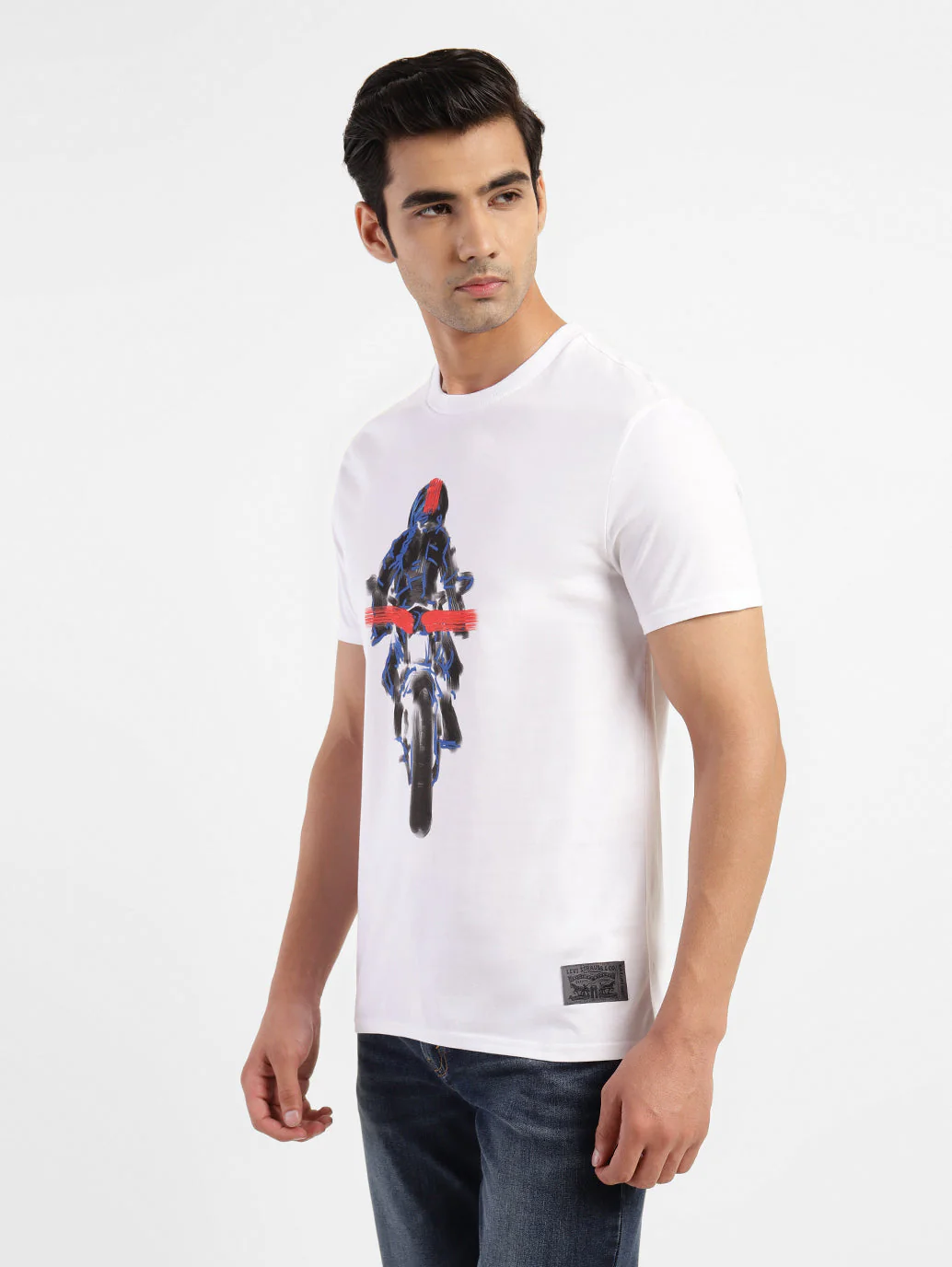 Men's Graphic Print Slim Fit T-shirt - Image 8