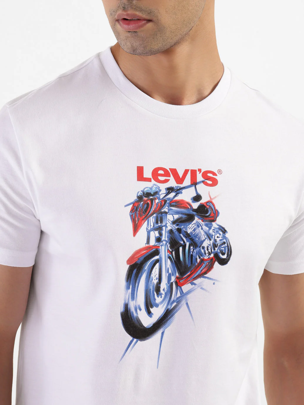 Men's Graphic Print Slim Fit T-shirt - Image 10