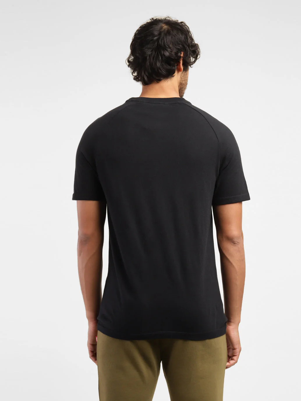 Men's Solid Crew Neck T-shirt - Image 3