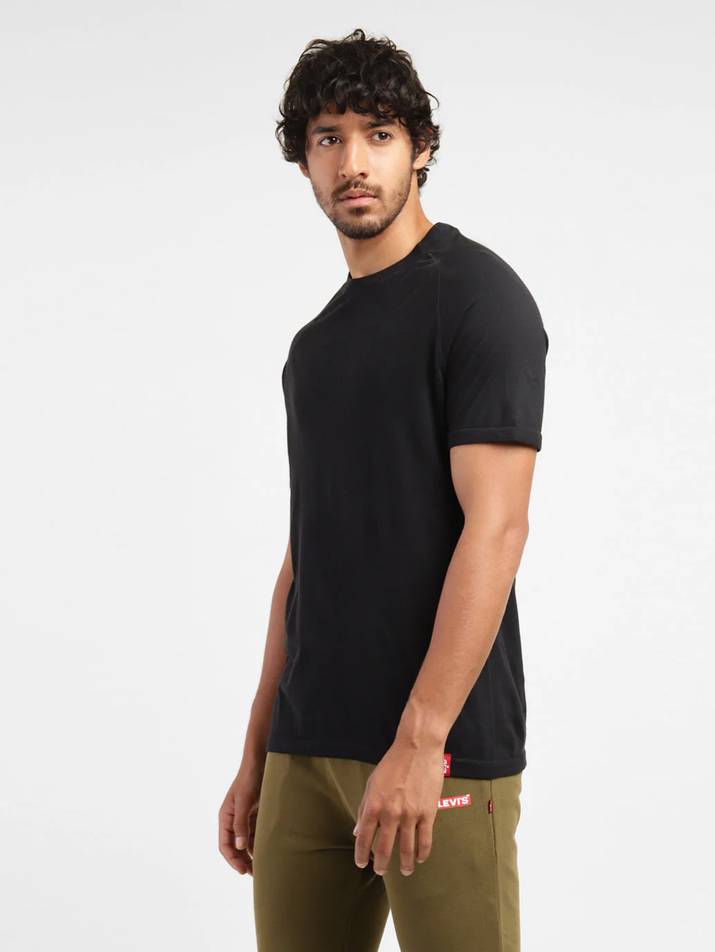 Men's Solid Crew Neck T-shirt - Image 4