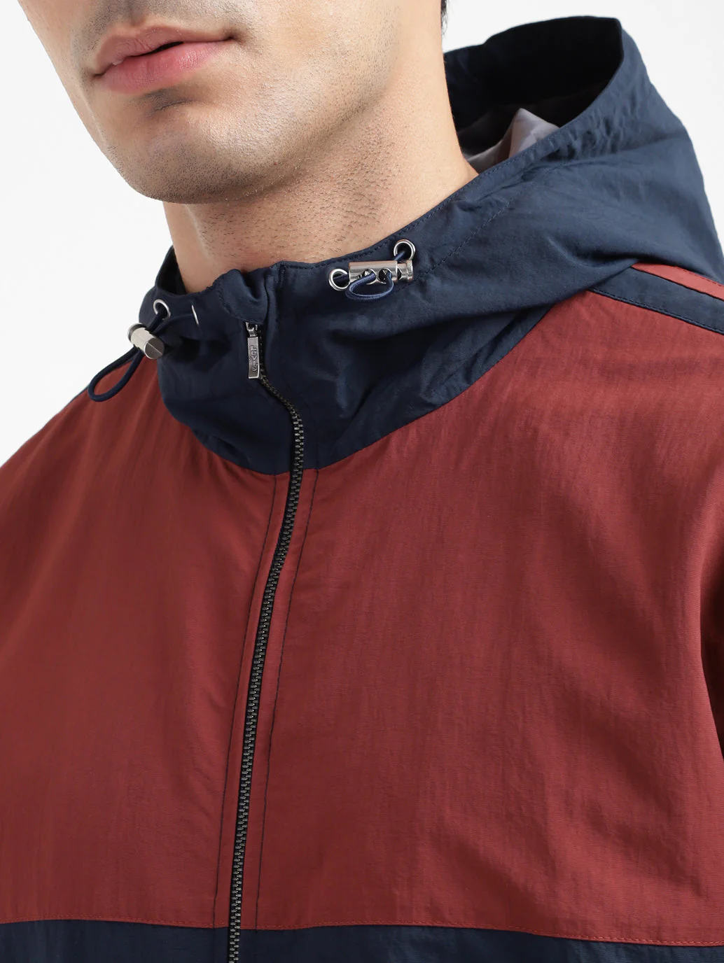 Men's Colorblock Hooded Sport Jackets - Image 5