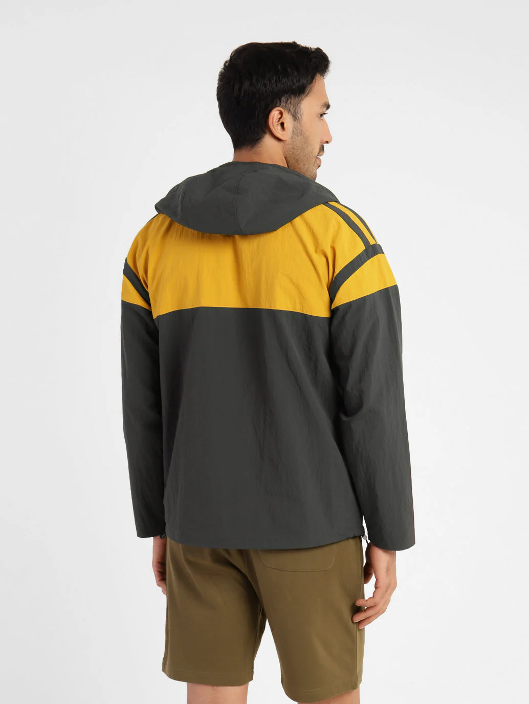 Men's Colorblock Hooded Sport Jacket - Image 3