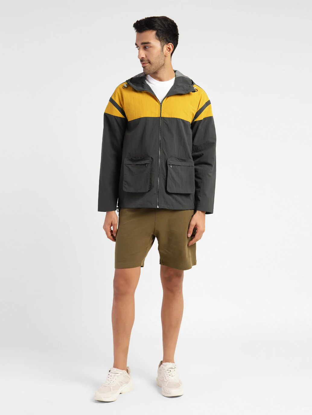 Men's Colorblock Hooded Sport Jacket - Image 6