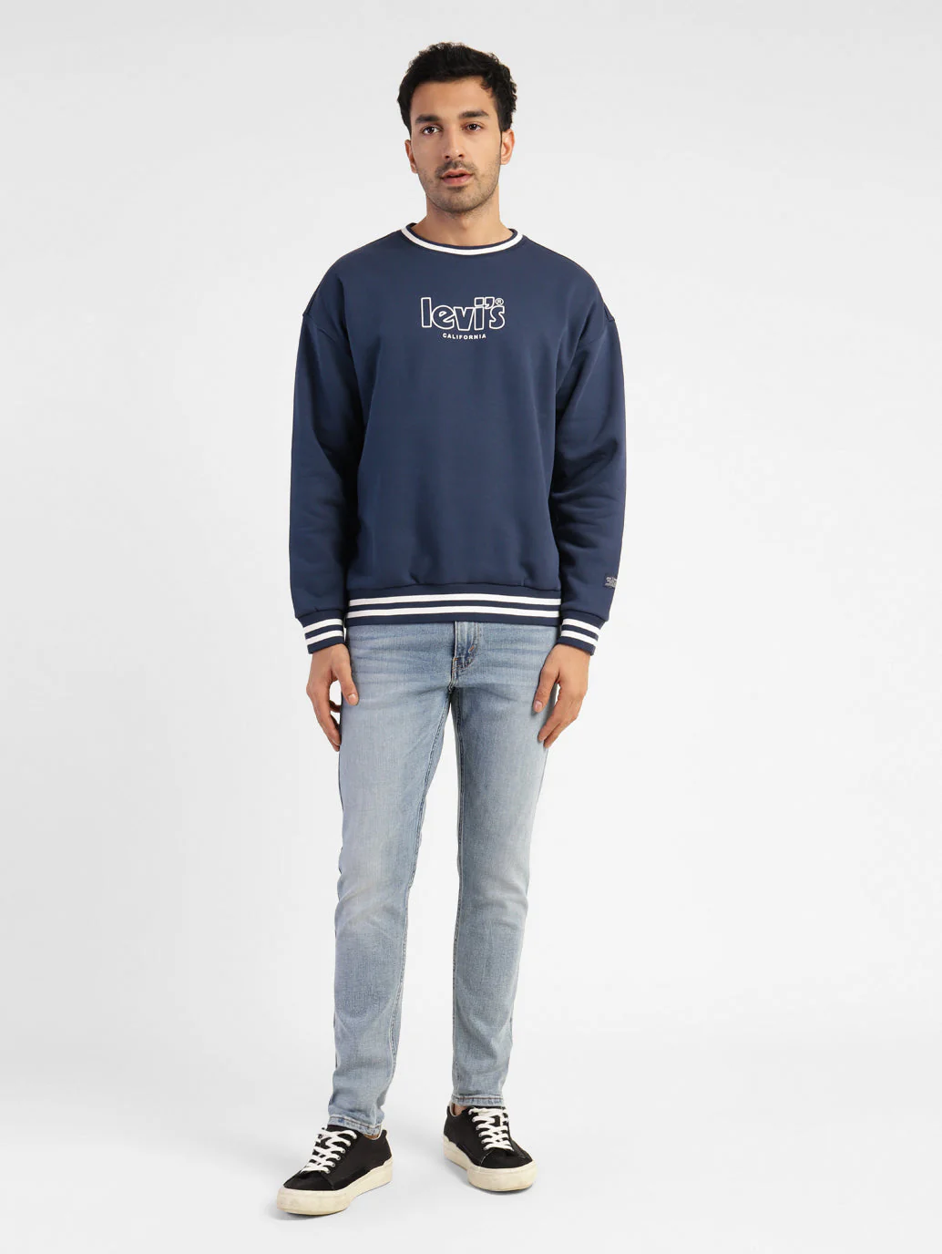 Men's Brand Logo Crew Neck Sweatshirt - Image 6