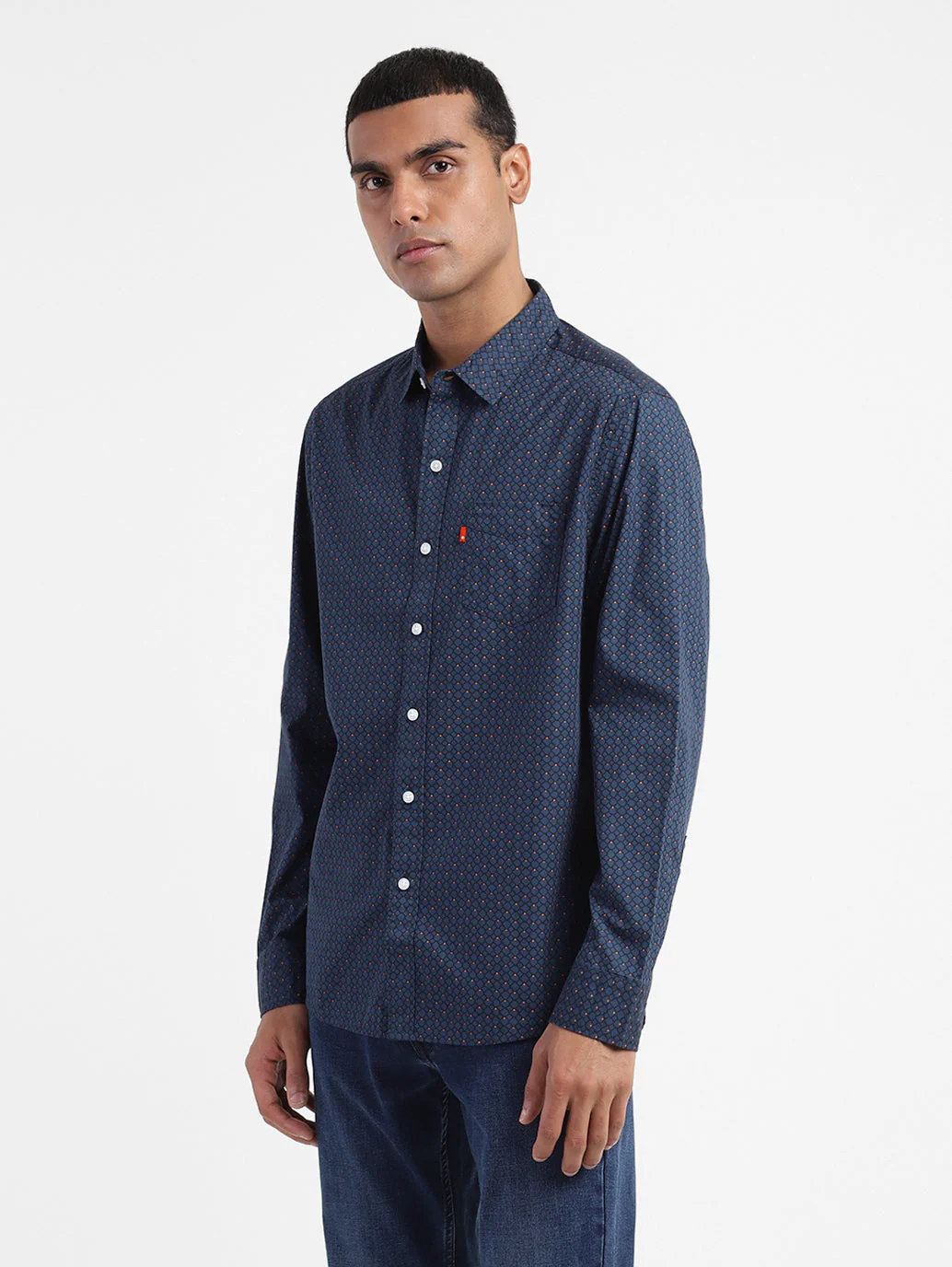 Men's All Over Print Slim Fit Shirt - Image 4