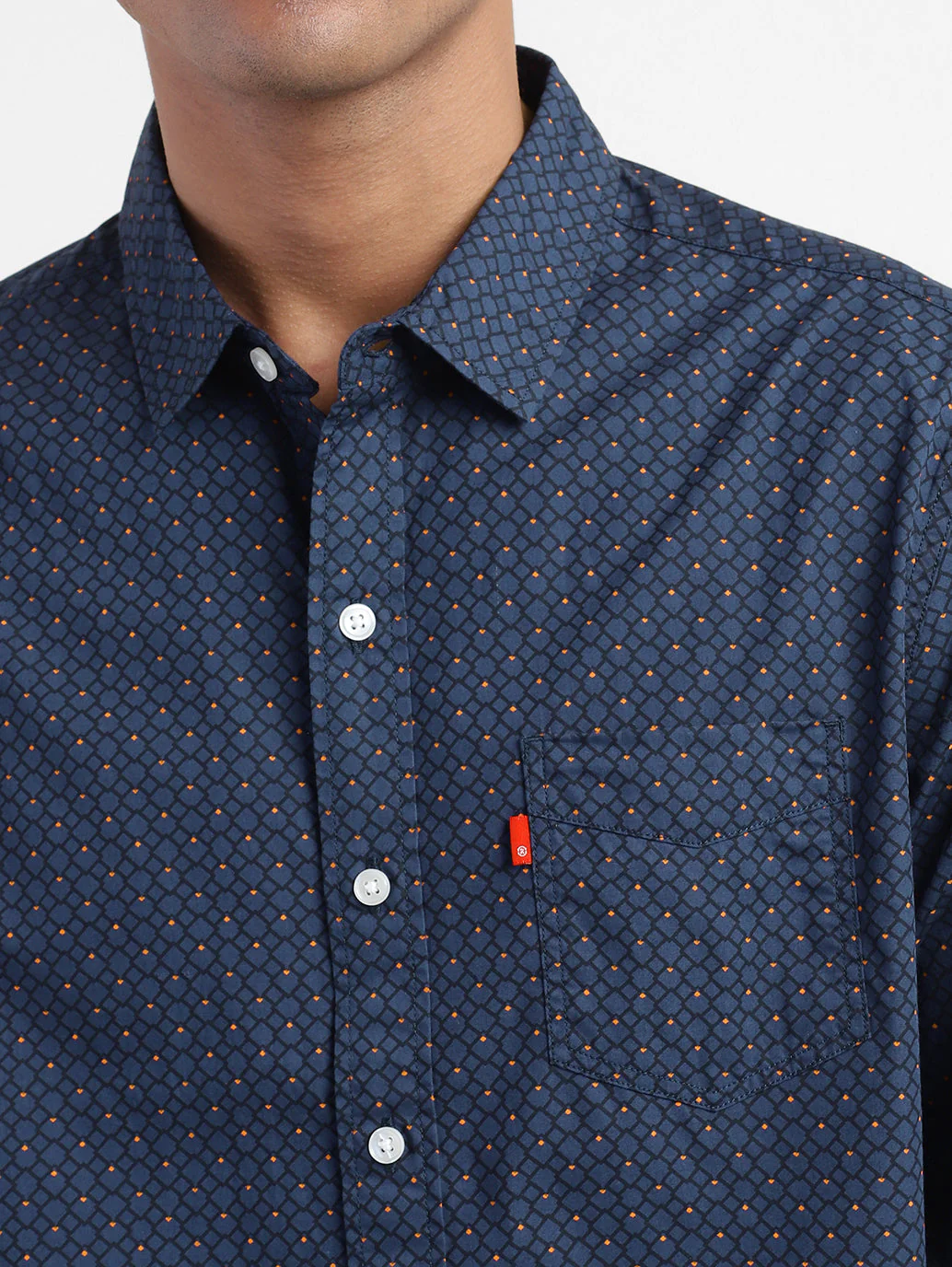 Men's All Over Print Slim Fit Shirt - Image 5