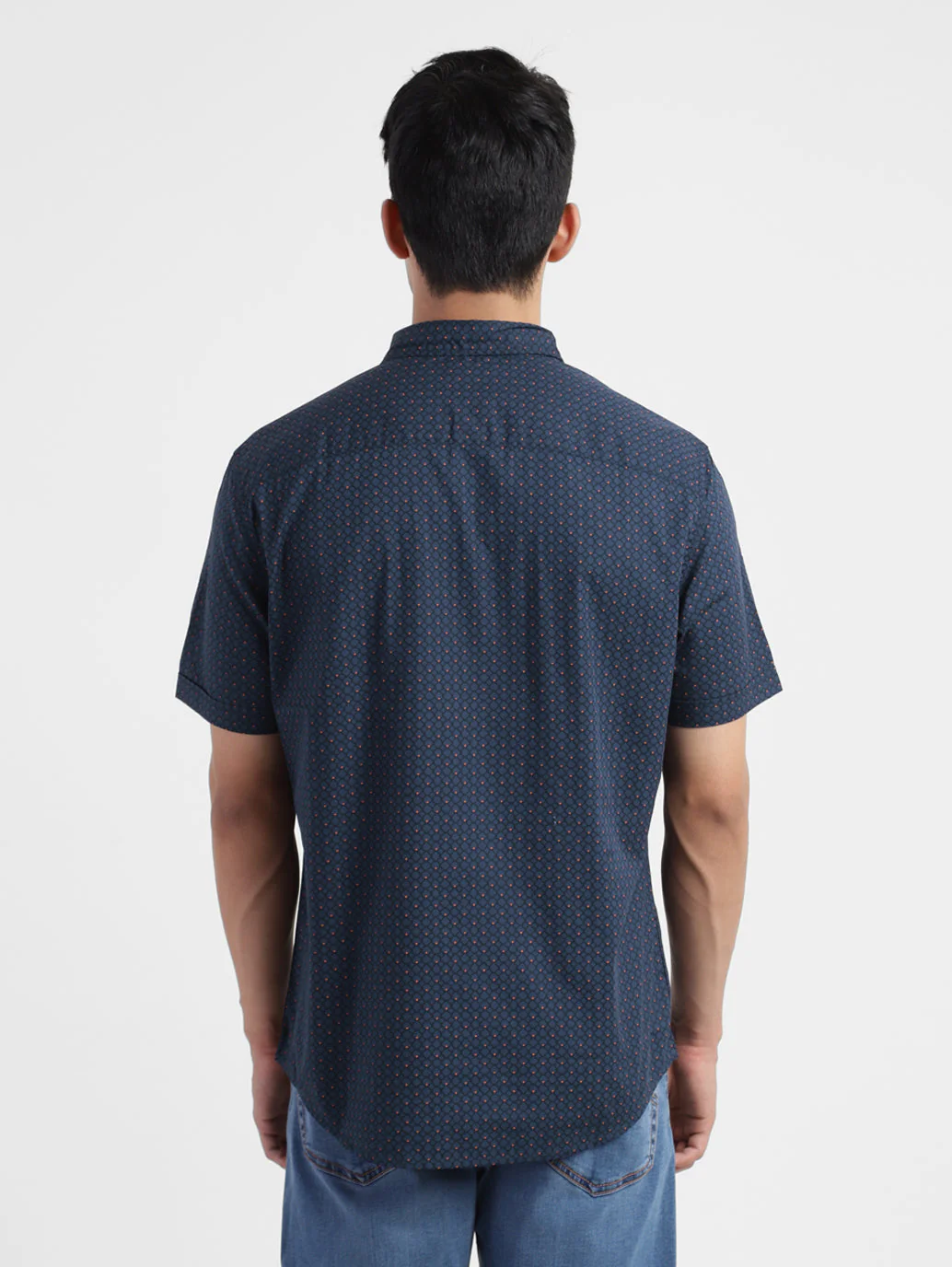 Men's Printed Slim Fit Shirt - Image 3