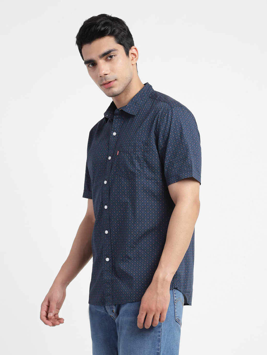 Men's Printed Slim Fit Shirt - Image 4