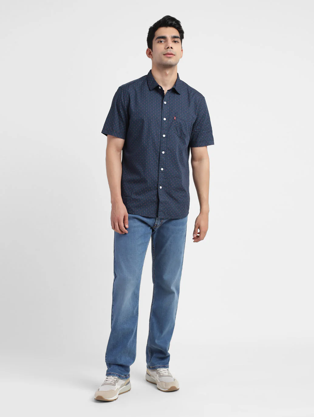 Men's Printed Slim Fit Shirt - Image 6