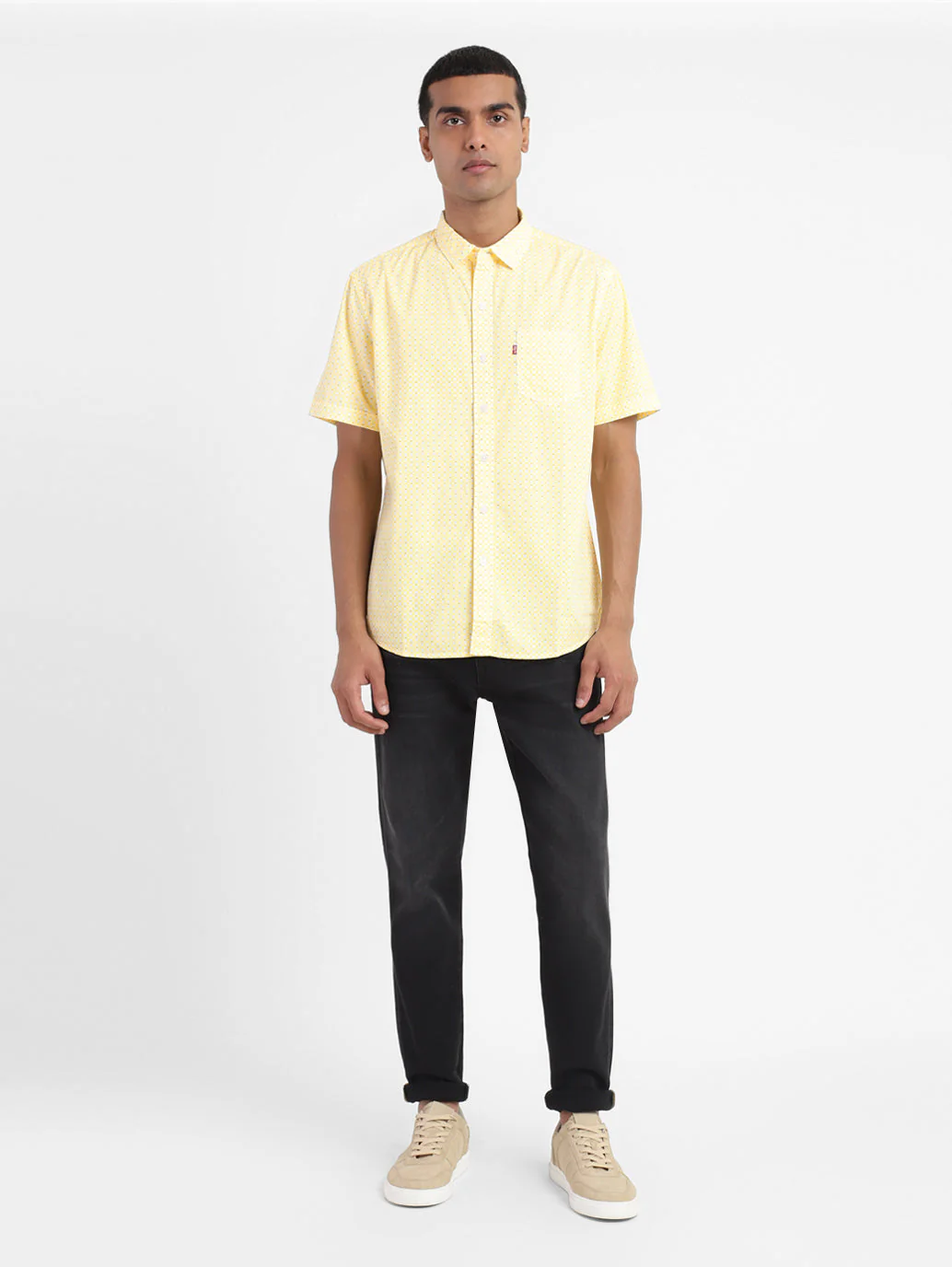 Men's Printed Slim Fit Shirt - Image 6