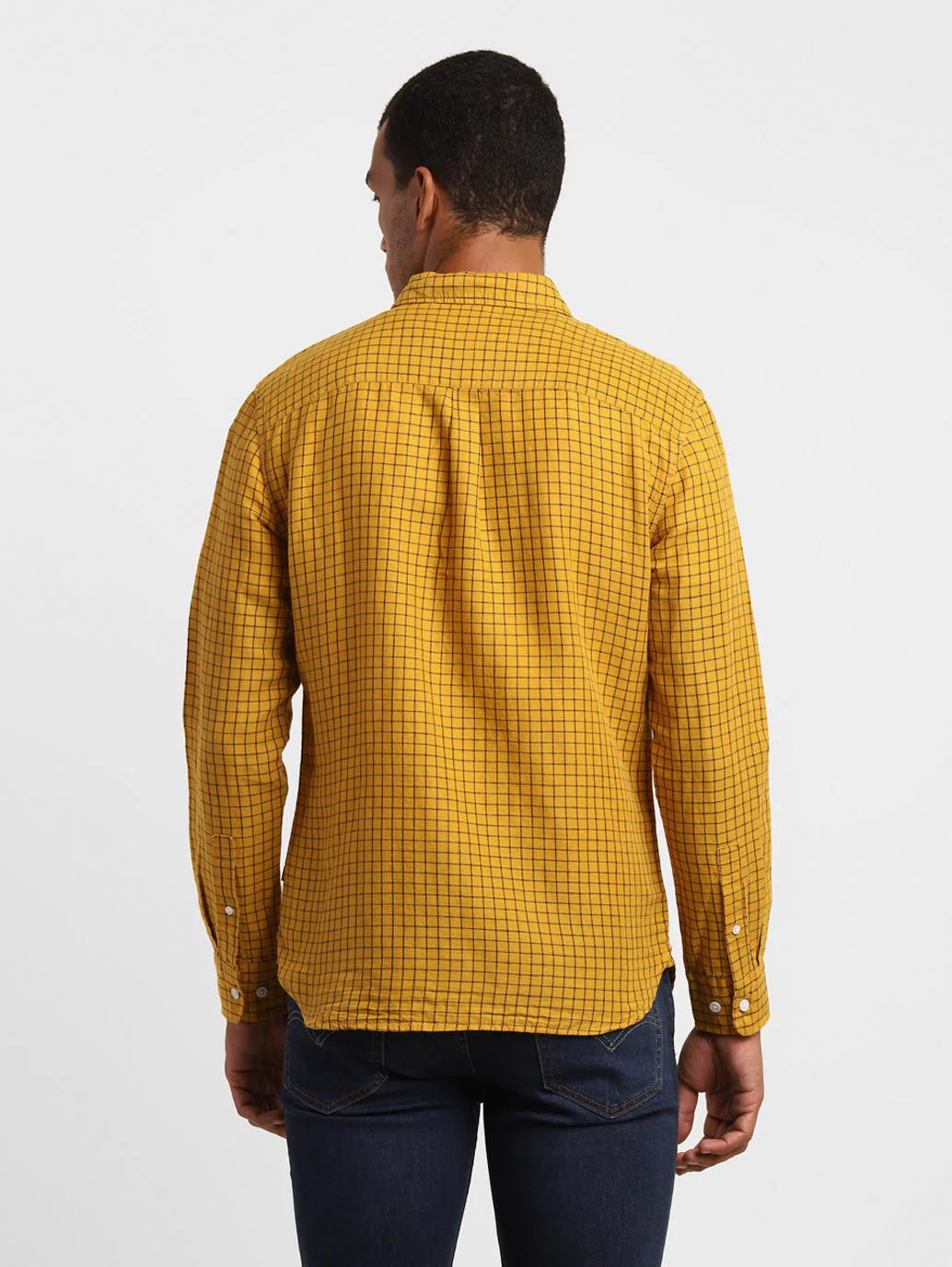 Men's Checkered Slim Fit Shirt - Image 2