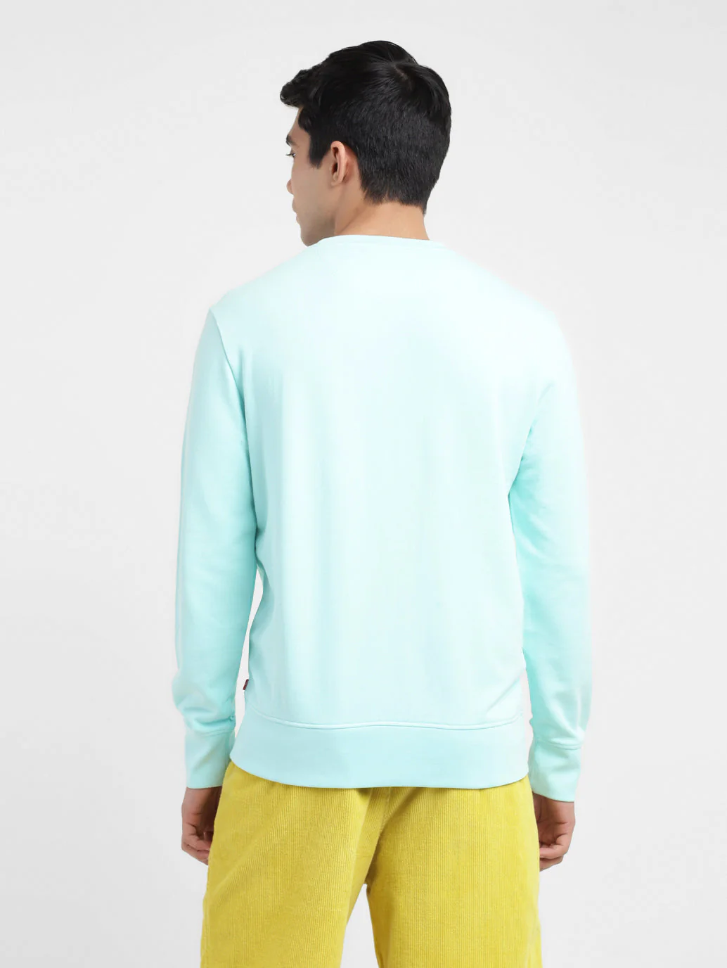 Men's Graphic Print Crew Neck Sweatshirt - Image 3
