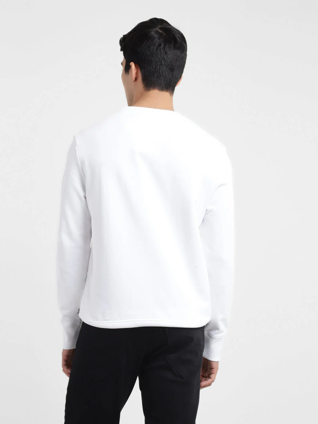 Men's Graphic Print Crew Neck Sweatshirt - Image 3