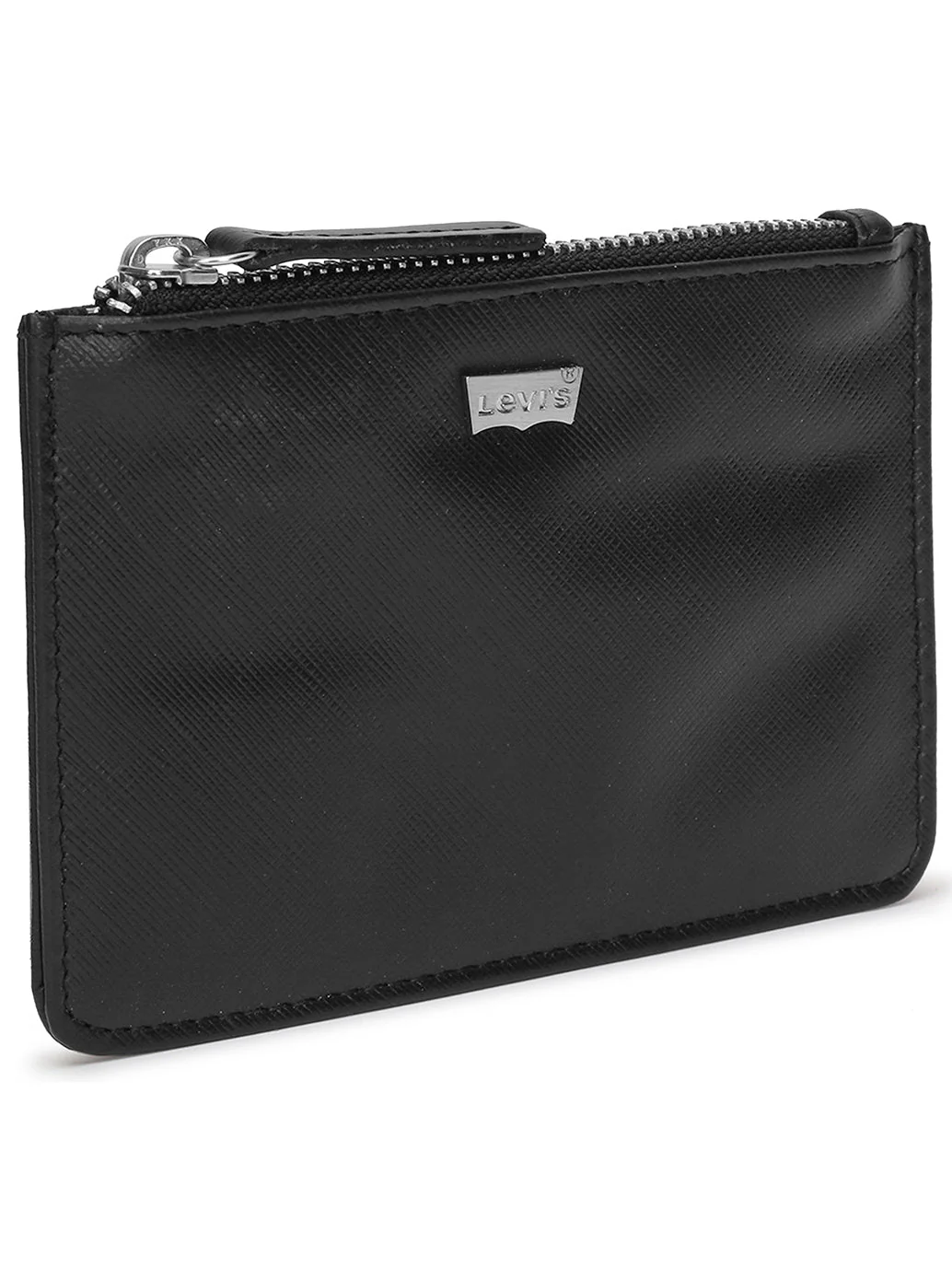 Men's Black Solid Wallet - Image 2