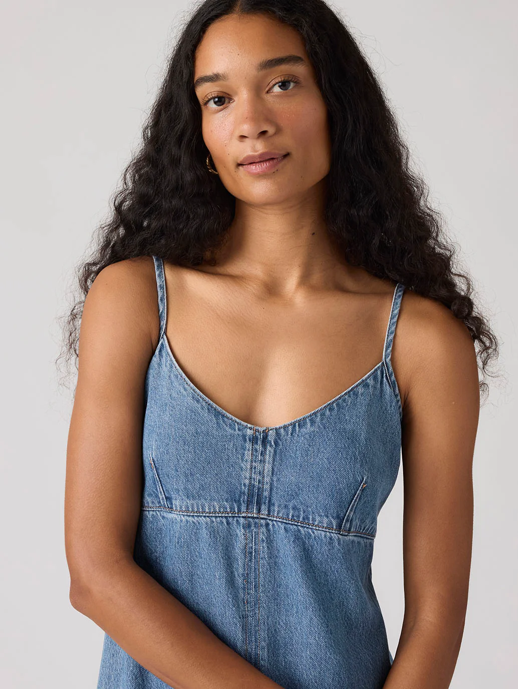 Levi's® Premium 90's Denim Slip Dress - Image 2