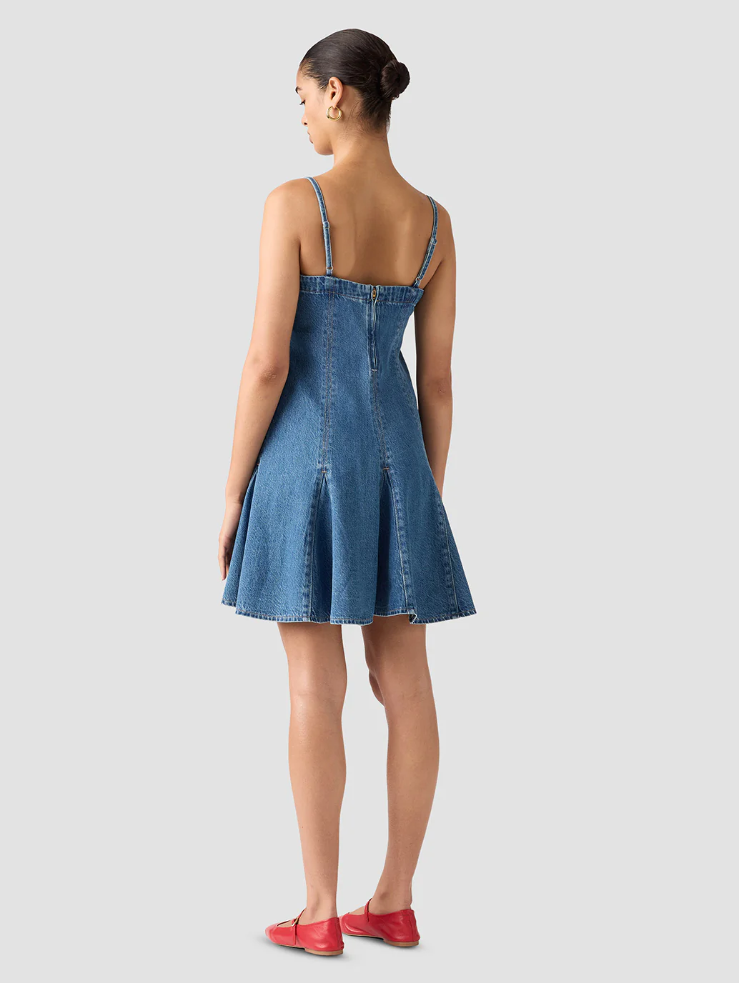 Levi's® Premium Denim Godet Dress - Image 3