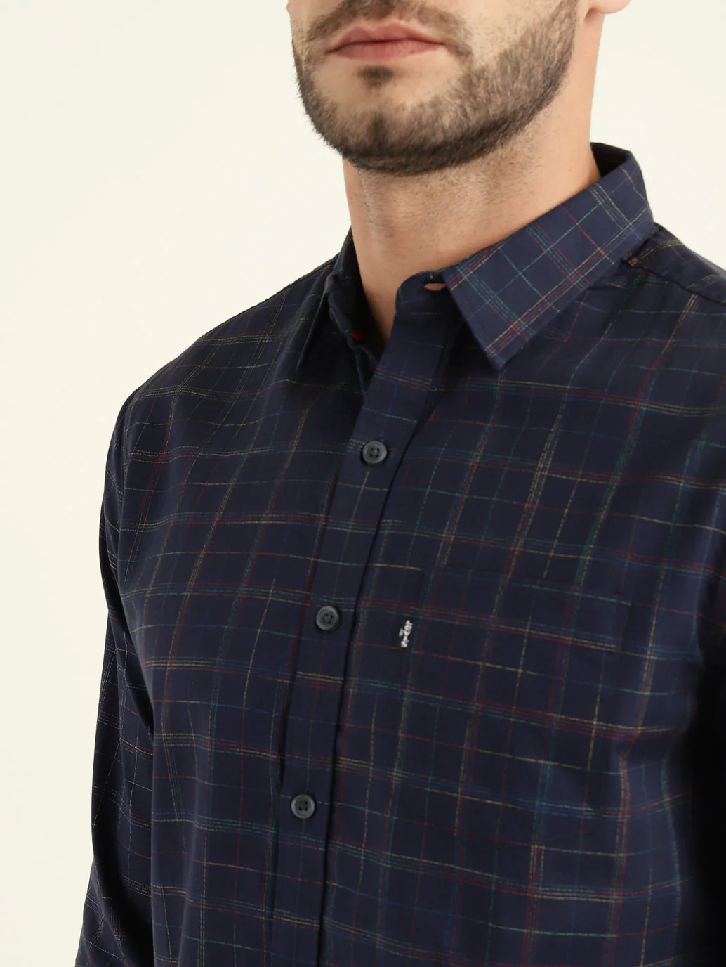 Men's Checkered Slim Fit Shirt - Image 5