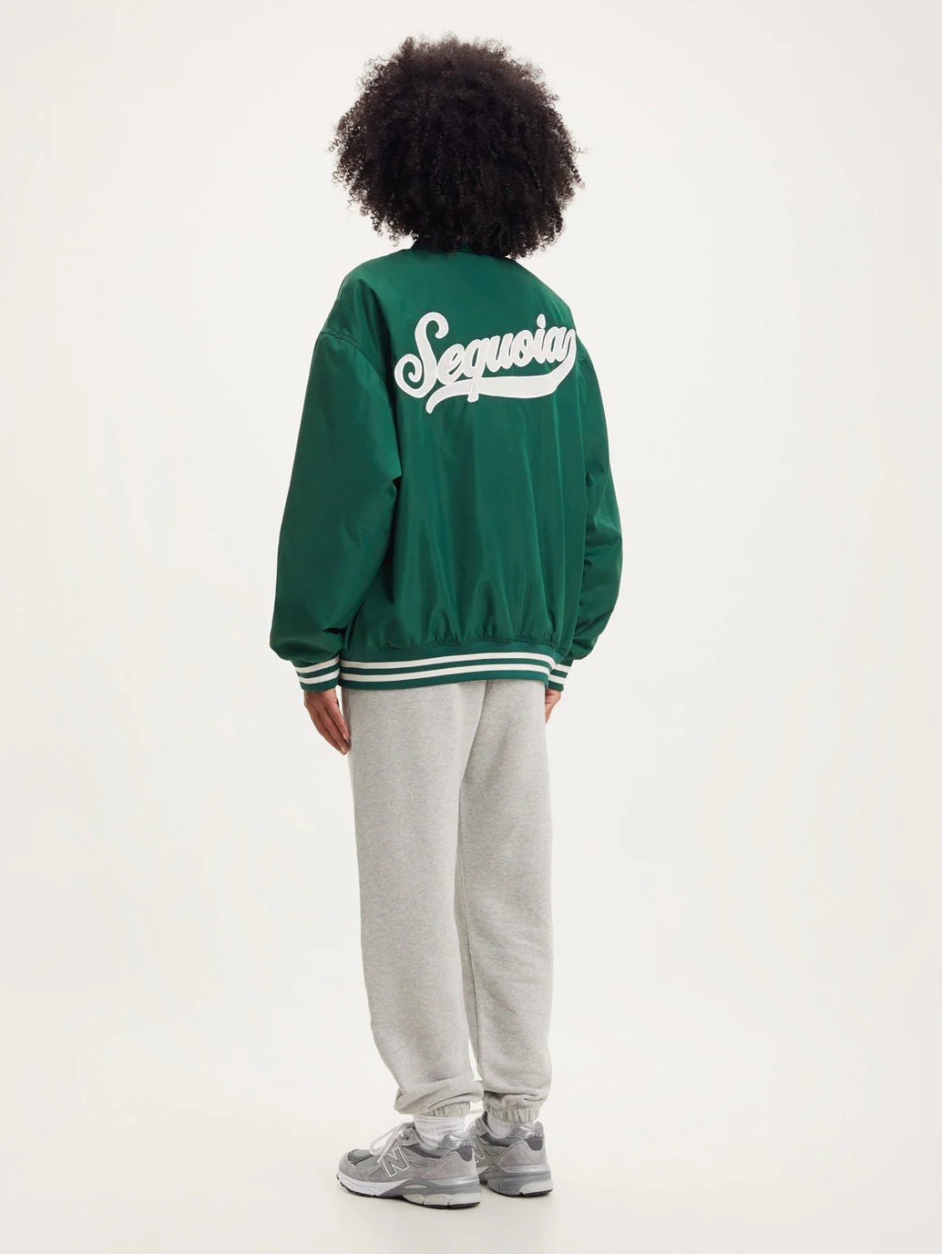 Women's Gold Tab Baseball Varsity Jacket - Image 3