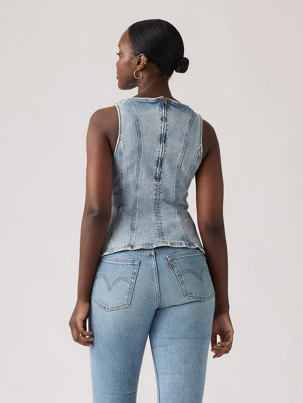 Levi's® Women's Leighton Peplum Top - Image 2