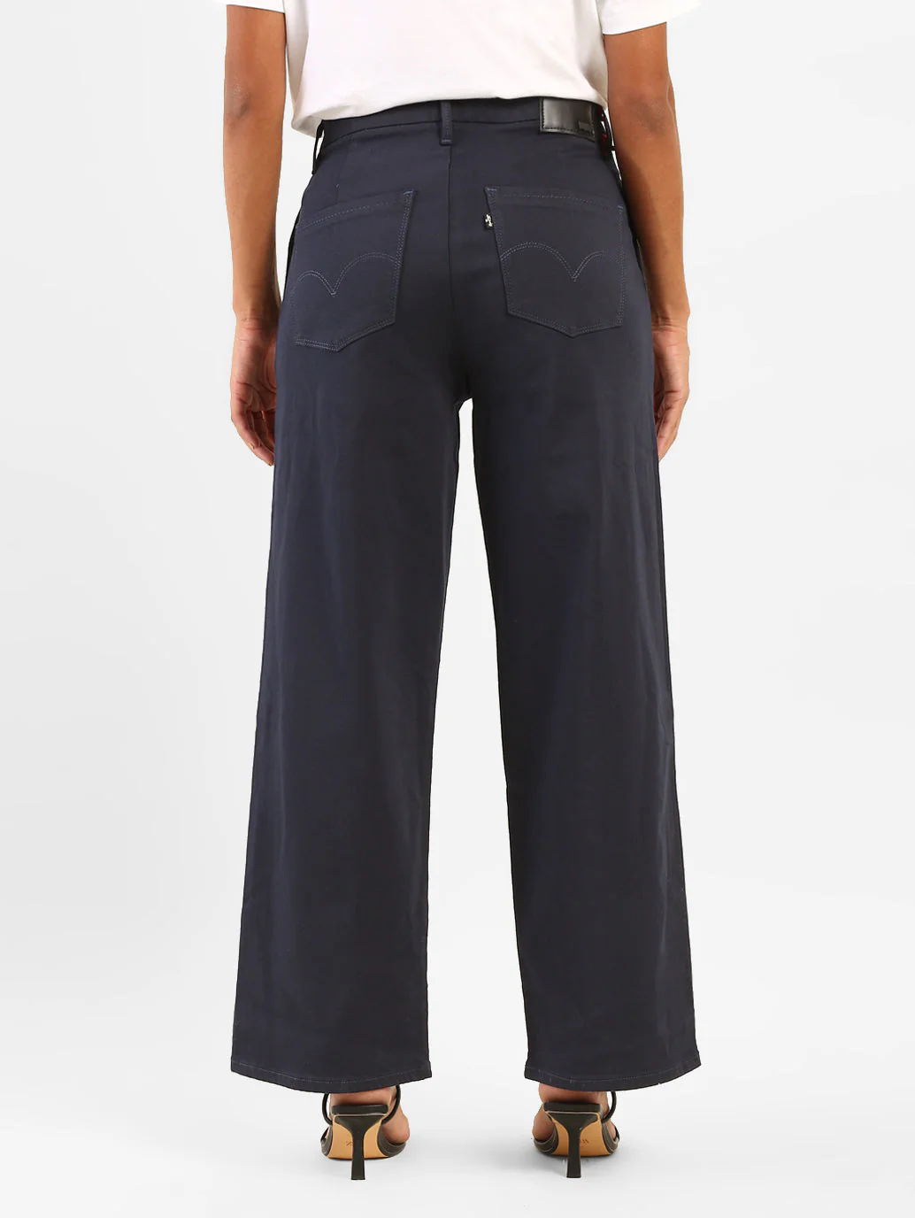Women's High Rise Wide Leg Trousers - Image 2