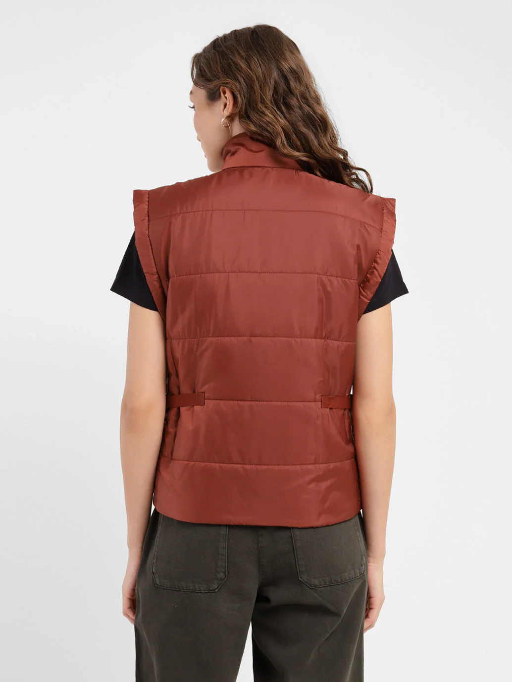 Women's Solid Turtle Neck Jackets - Image 2