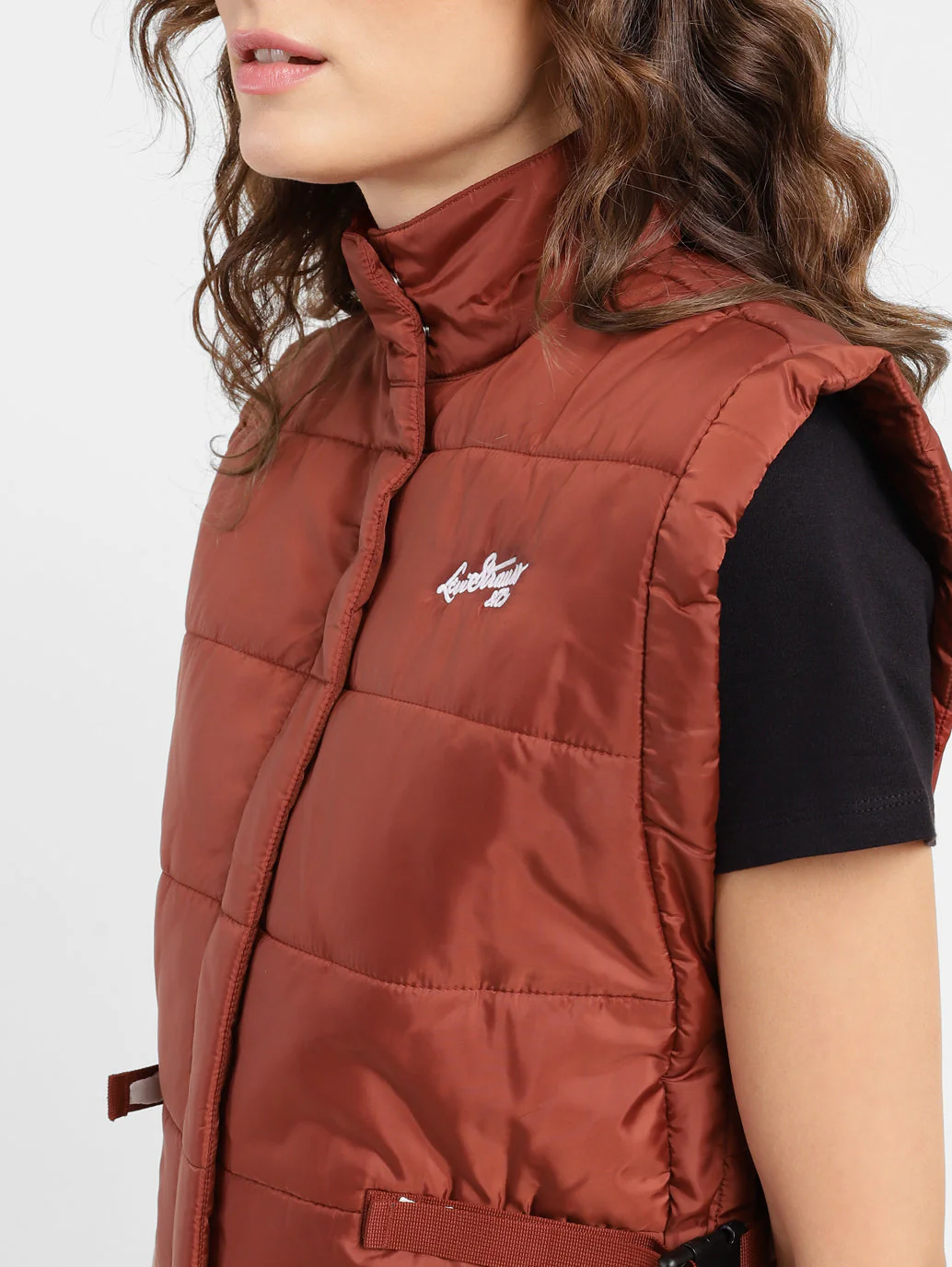 Women's Solid Turtle Neck Jackets - Image 4