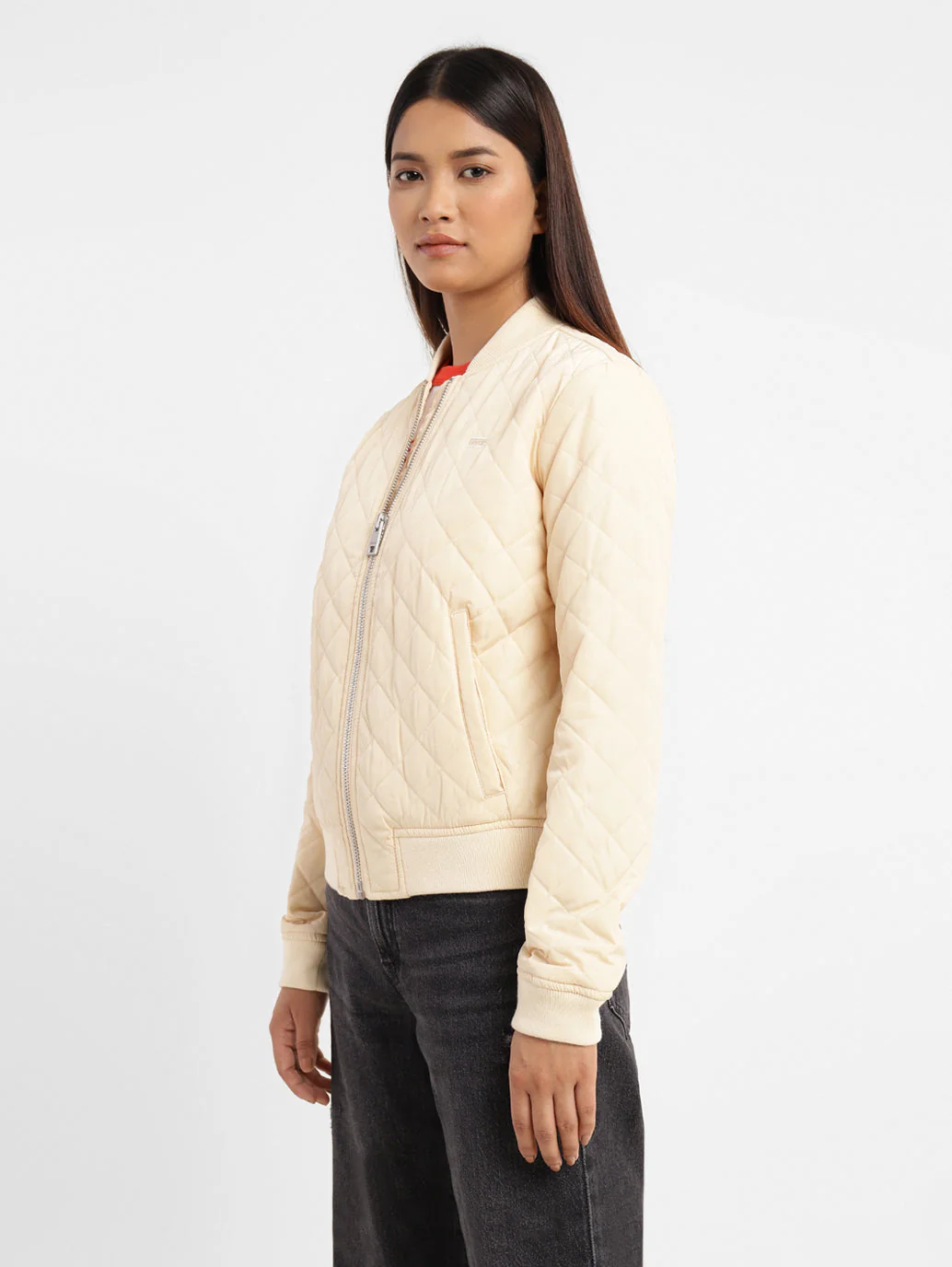 Women's Quilted Collar Neck Jackets - Image 4