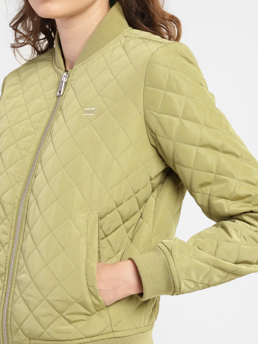 Women's Quilted Collar Neck Jackets - Image 5